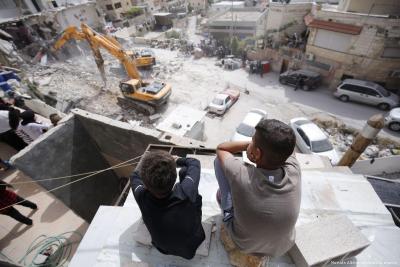 West Bank demolition